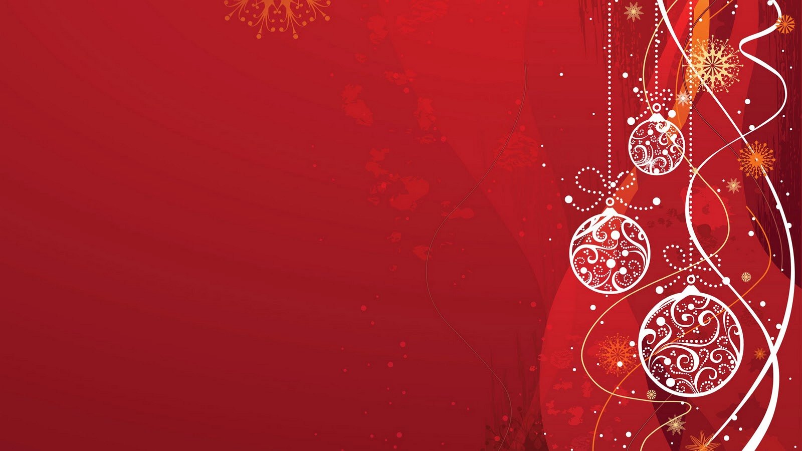 Free download Wallpaper christmas abstract red white [1600x900] for your Desktop, Mobile