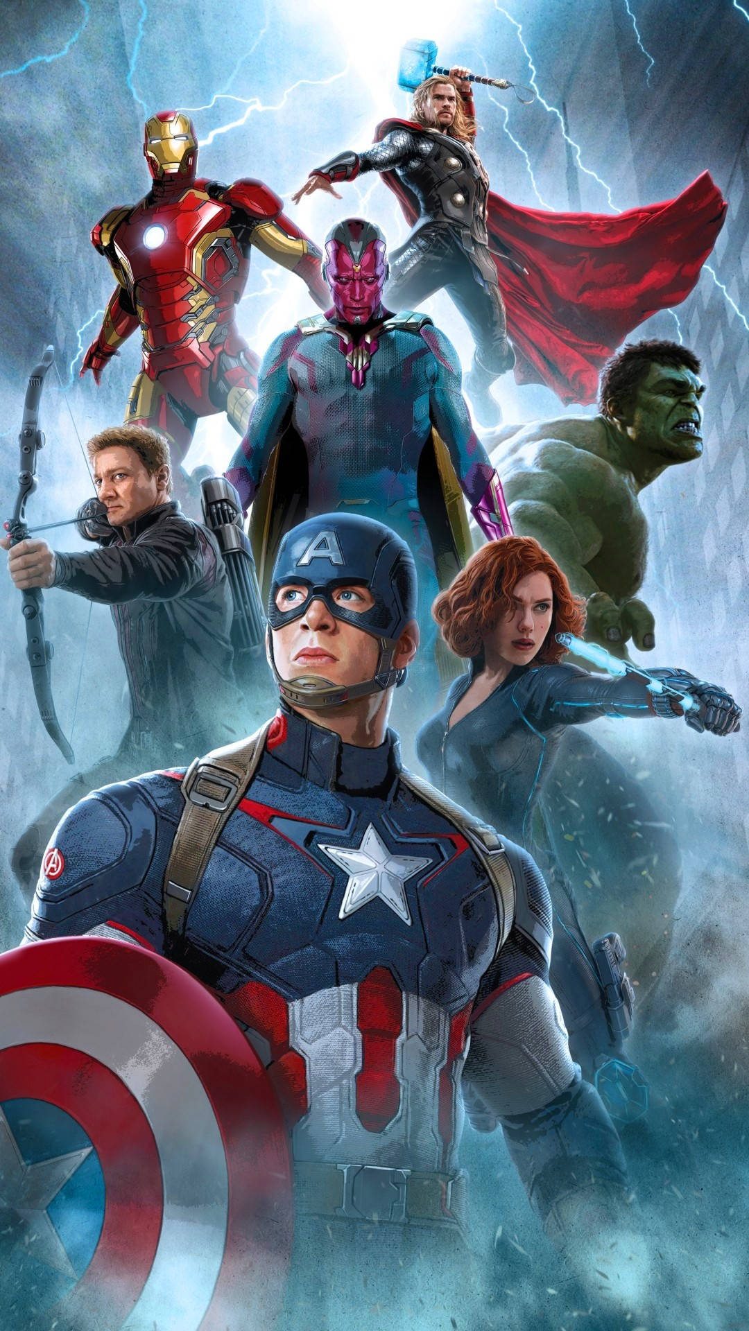 Avengers iPhone X Wallpaper