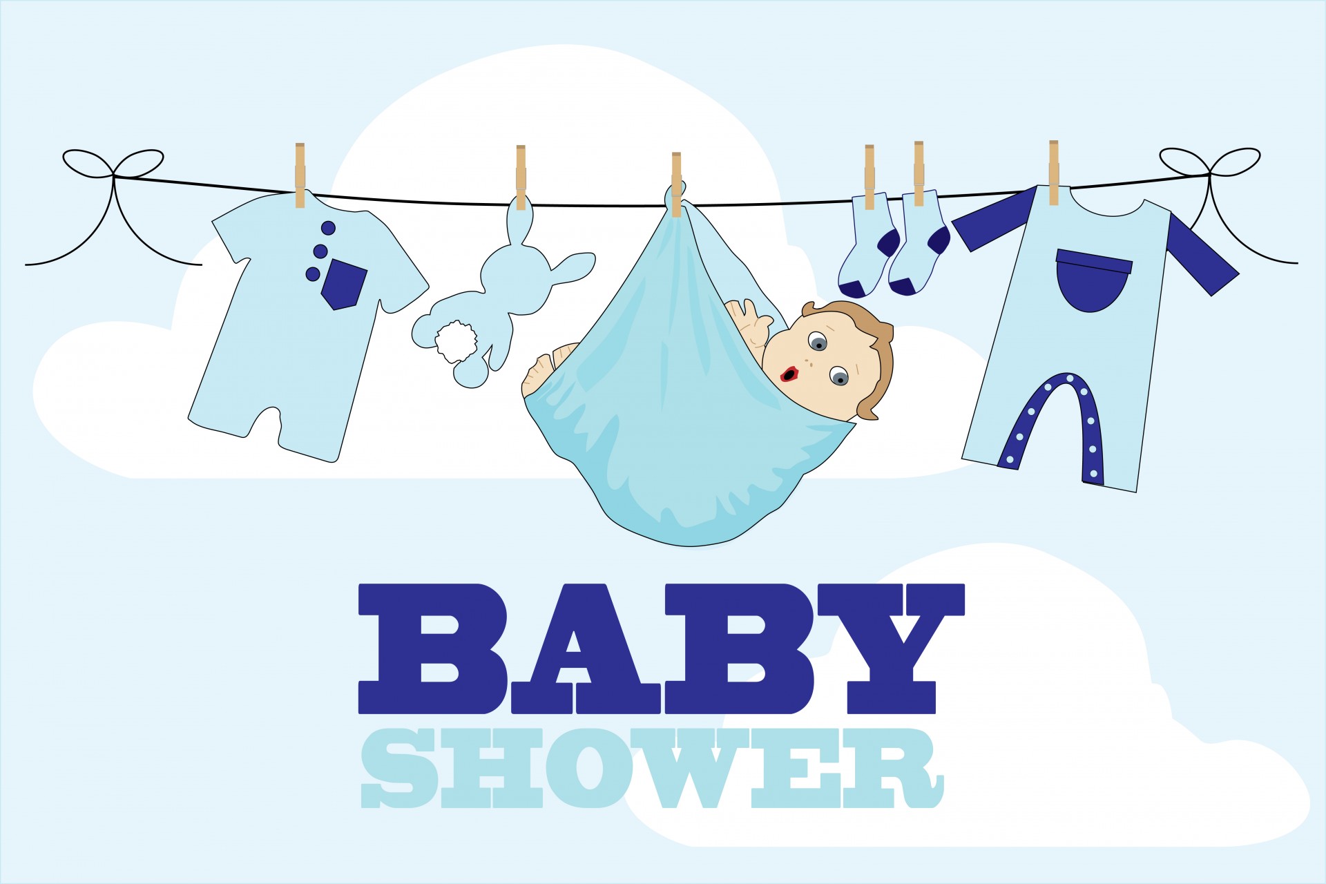 Baby Shower Card Boy Stock Photo HD Public Domain Pictures