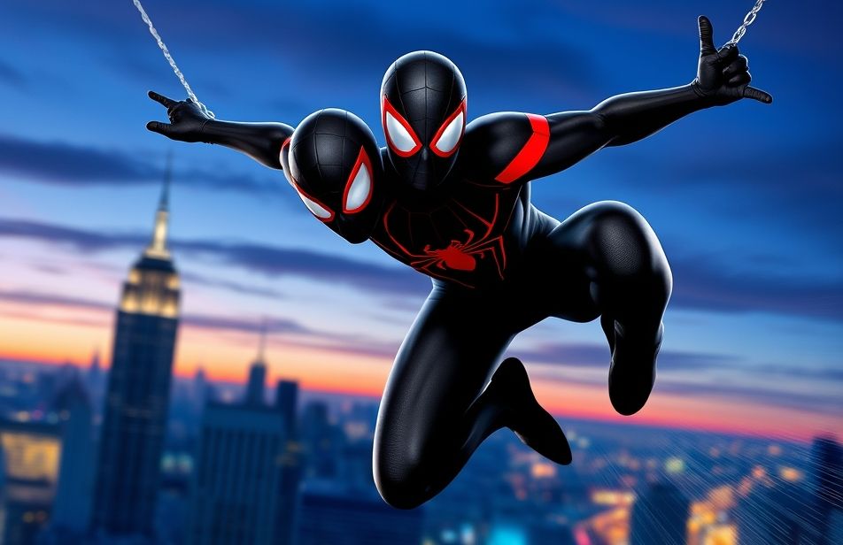 Black Spiderman Wallpaper