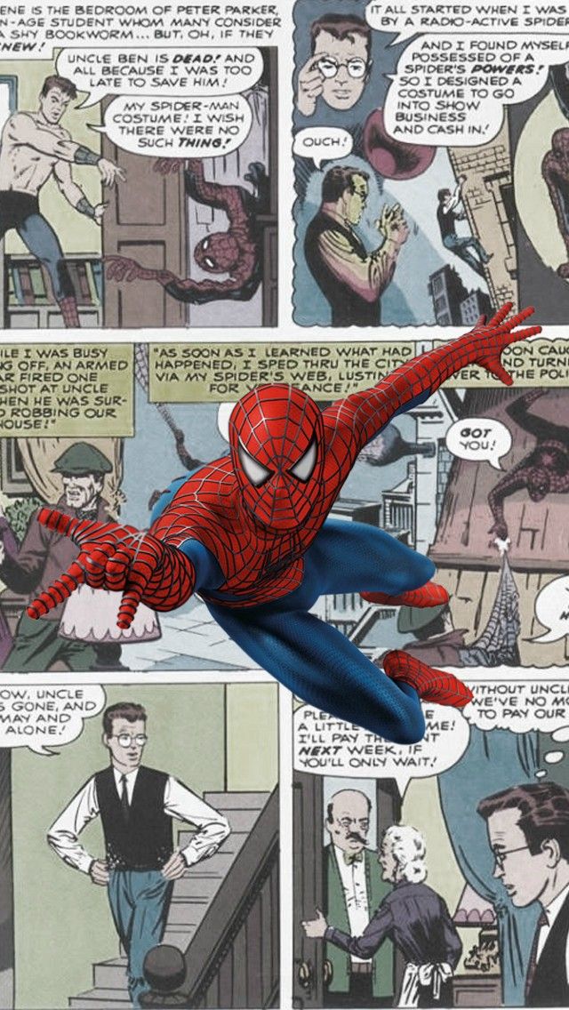 iPhone wallpapers iPhone 5 Spiderman comic Spiderman Comics