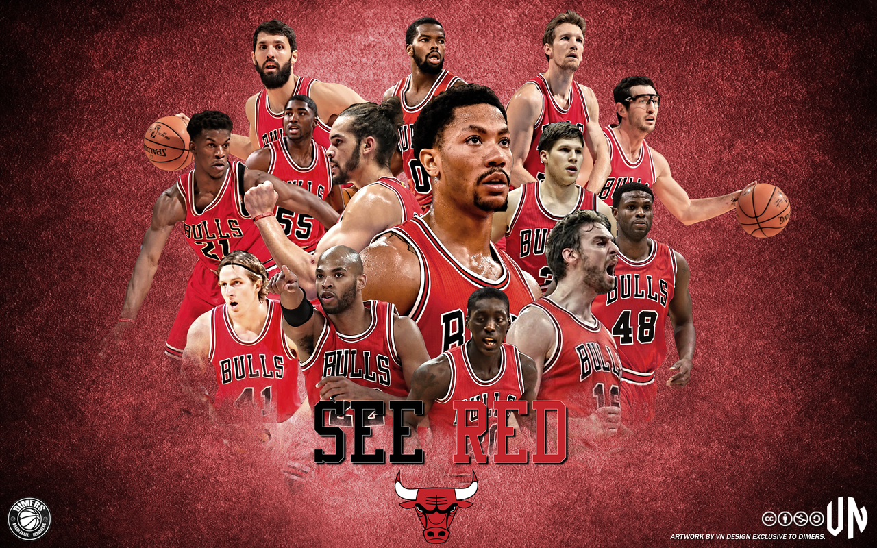 Chicago Bulls See Red By Vndesign