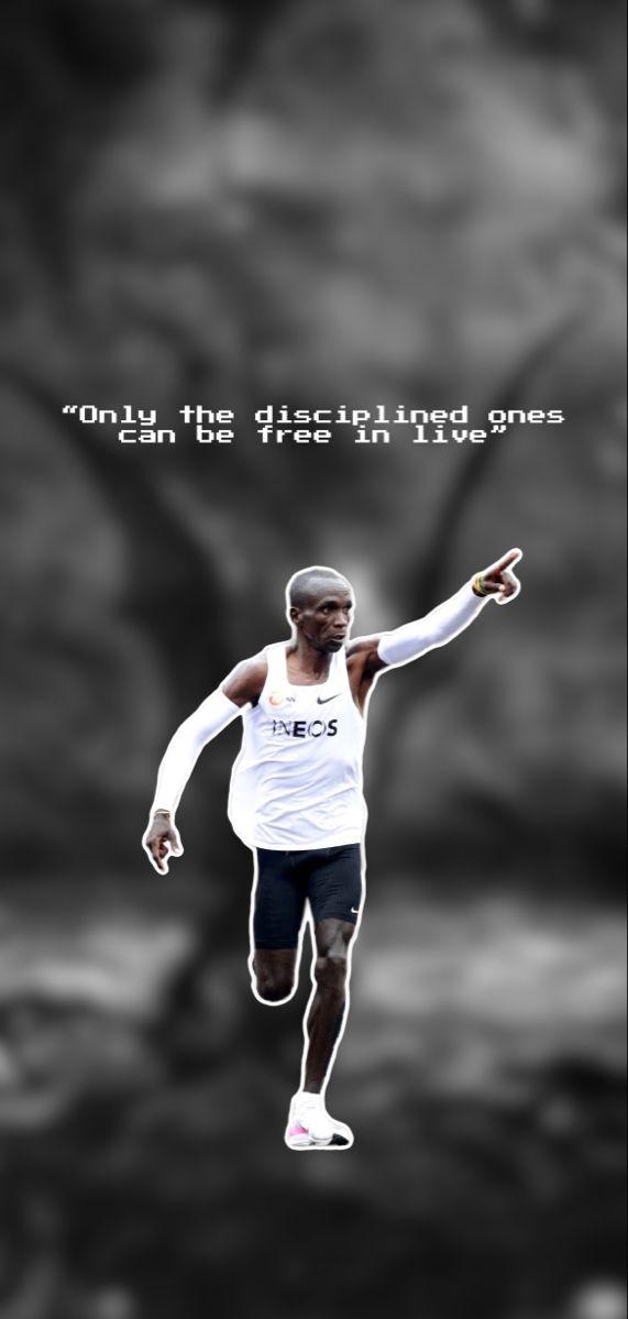 Eliud Kipchoge Wallpaper Quote Running Motivation Quotes