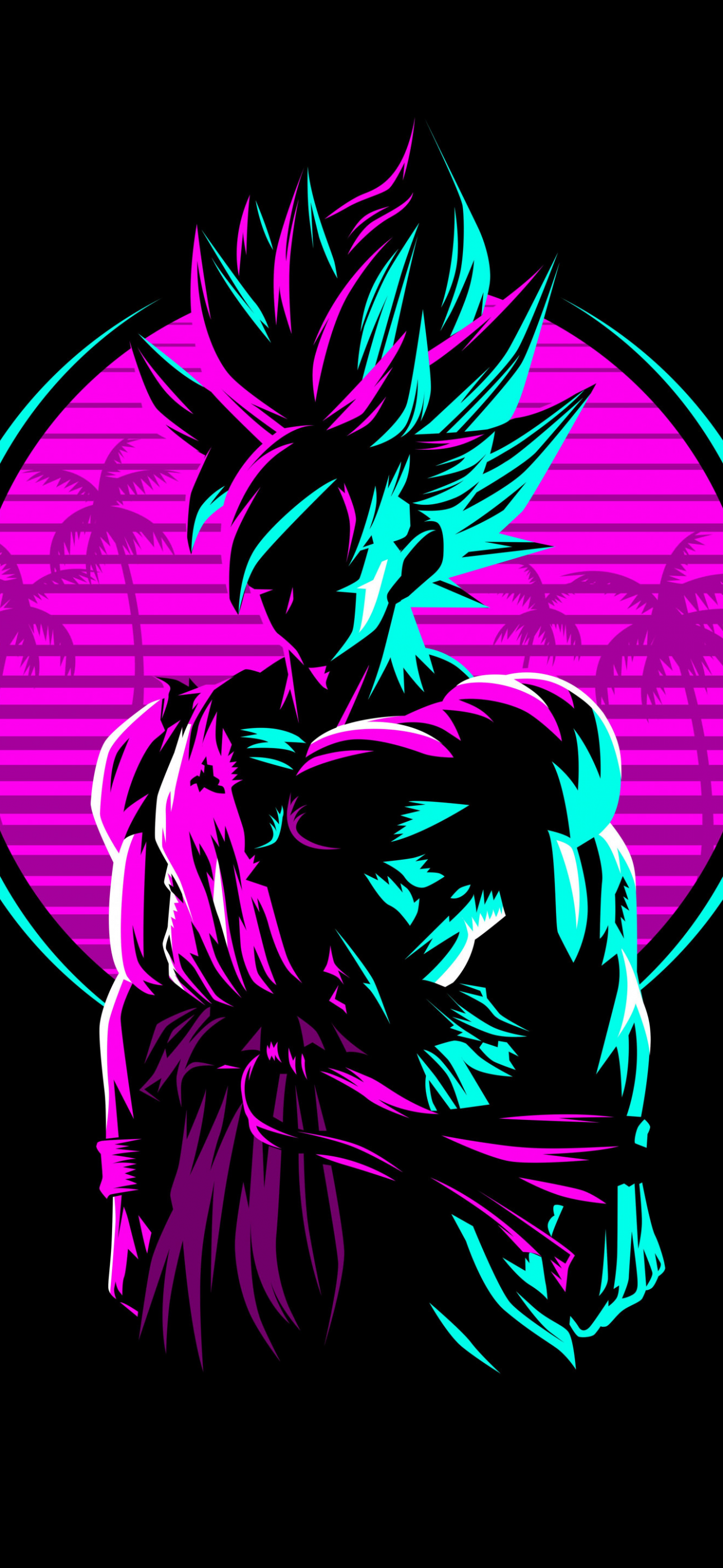 Update Goku Black iPhone Wallpaper