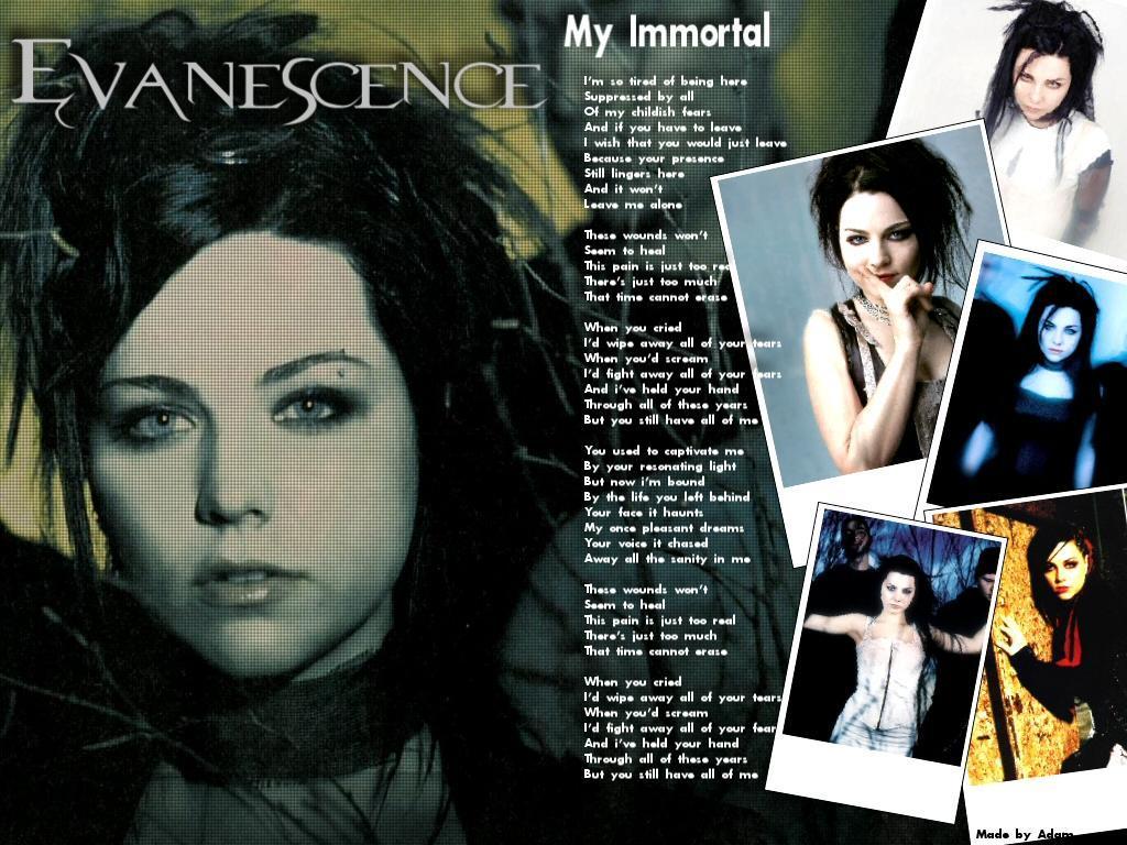 Evanescence Image My Immortal Wallpaper Photos