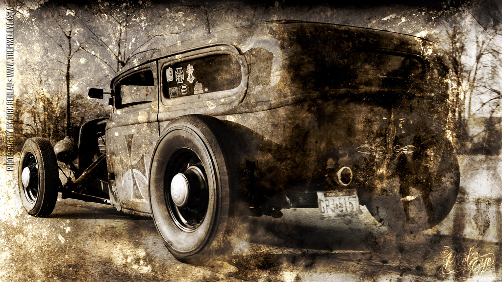 Hot Rod Wallpaper Iii Imac By The Pixeleye Chromjuwelen