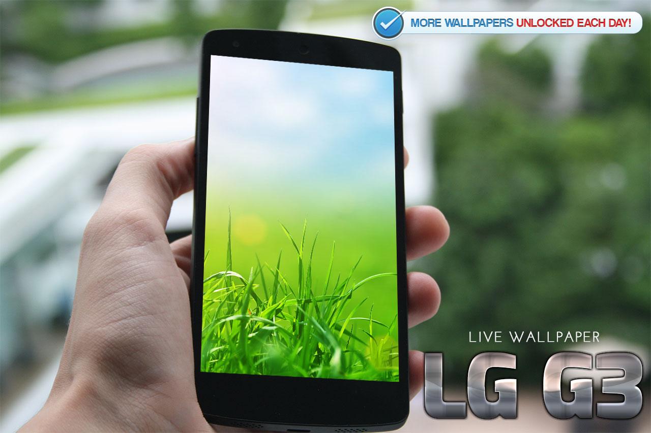 Lg G3 Live Wallpaper Screenshot