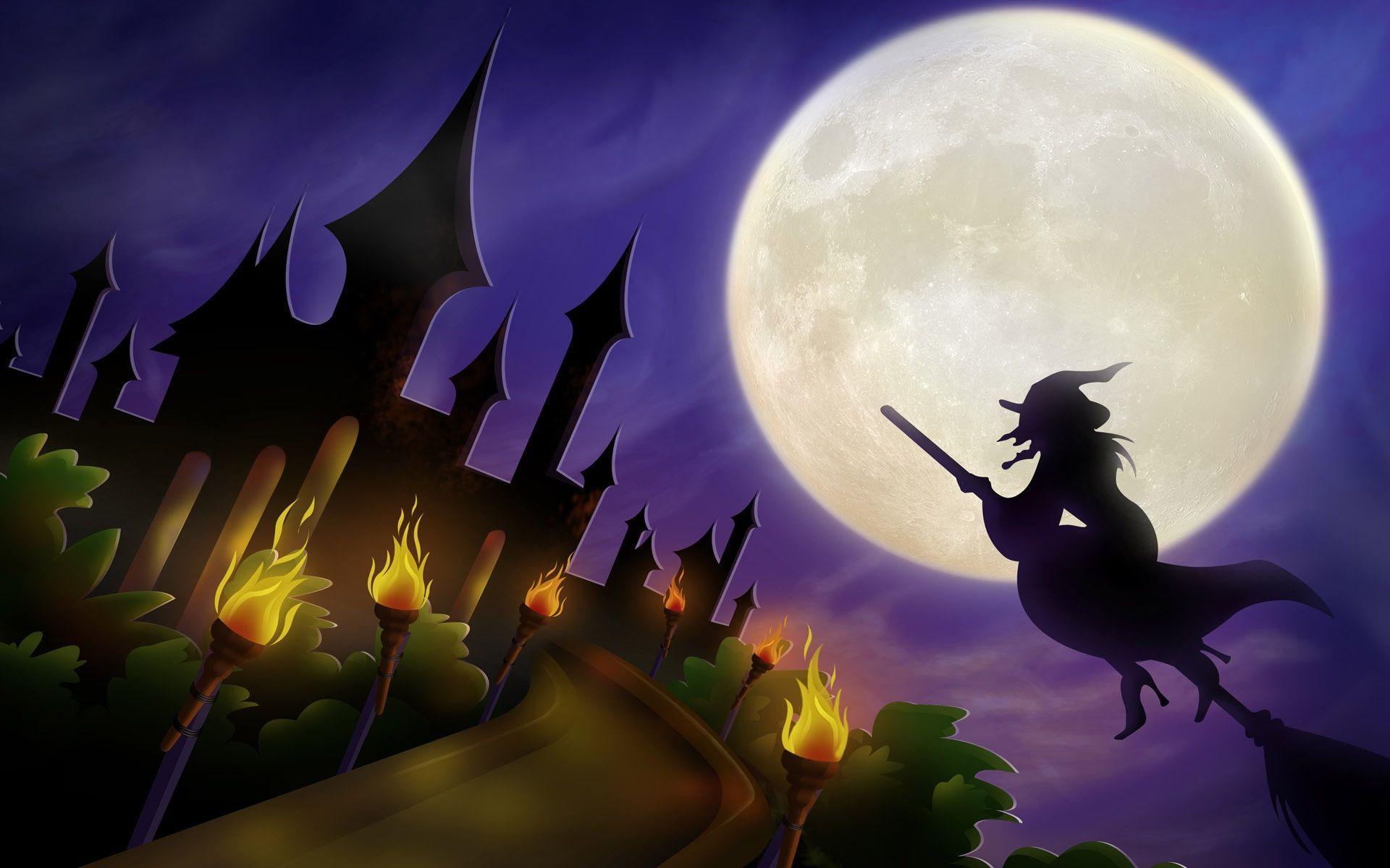 Halloween Witch Wallpapers