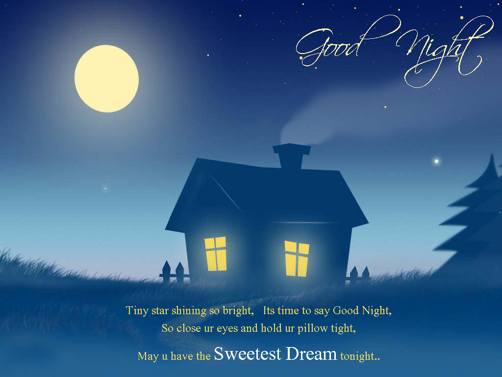 Free download good night sweet dream wallpaper [1024x768] for your ...