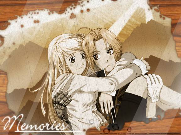 Edward Elric And Winry Rockbell Edwin Wallpaper