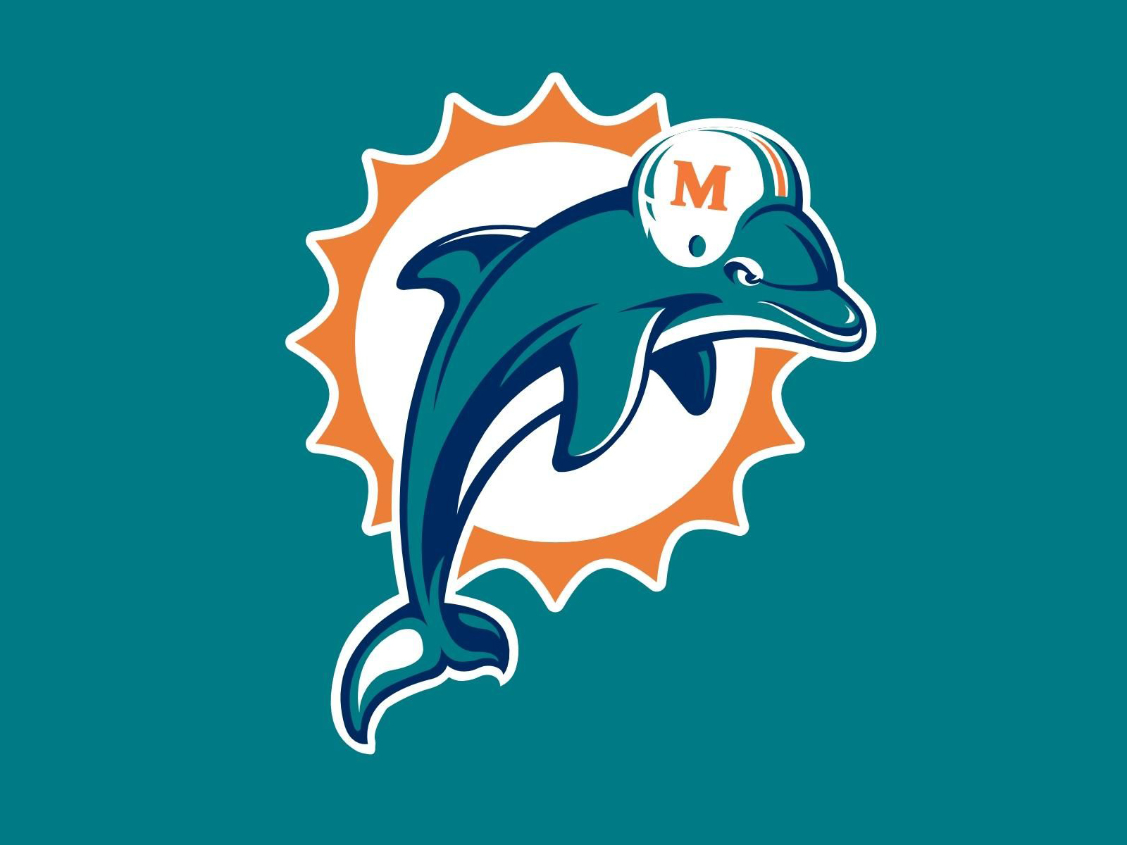Free Miami Dolphins Football computer desktop wallpapers pictures 1600x1200