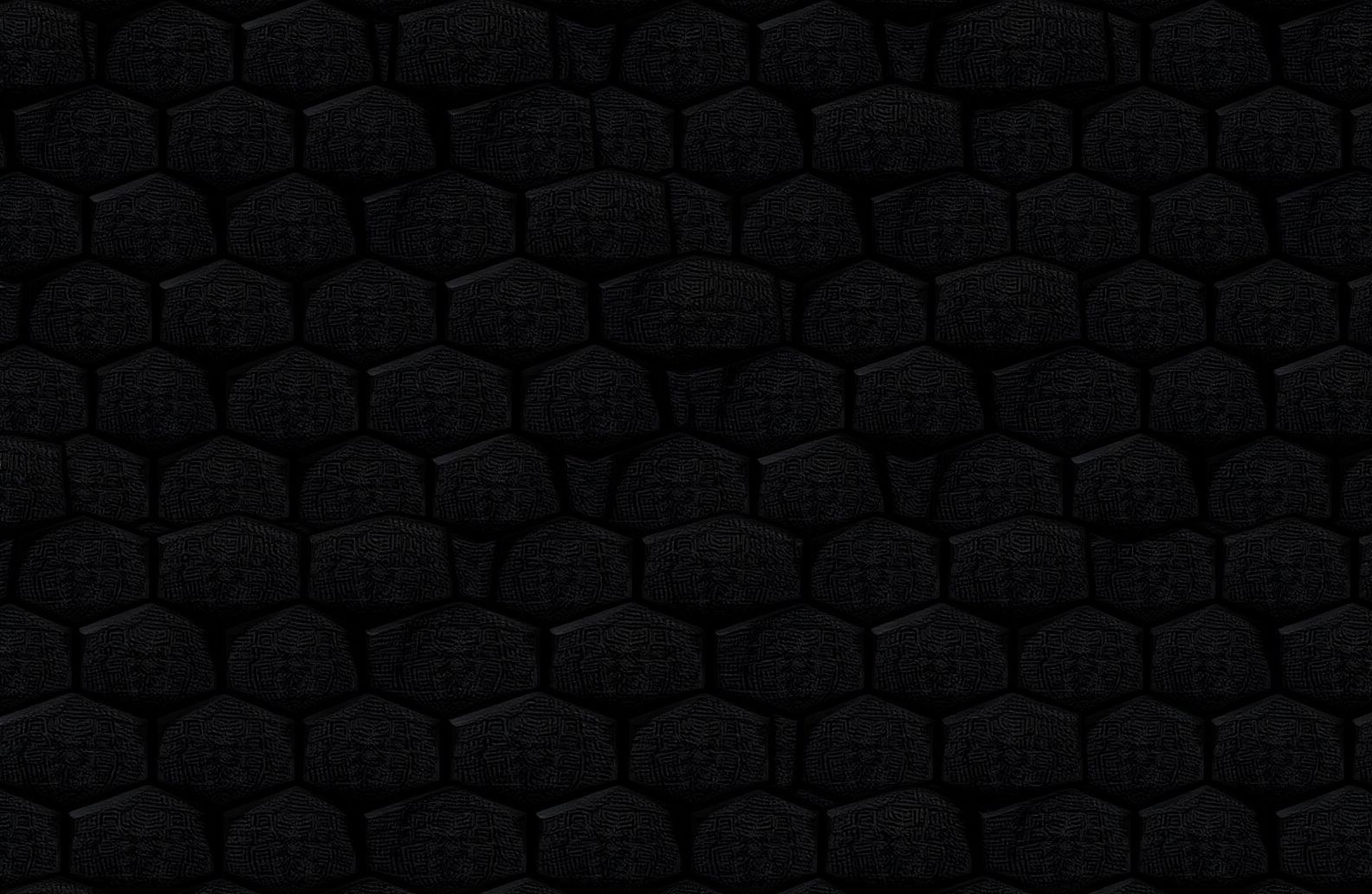 Black Hexagon Wallpaper