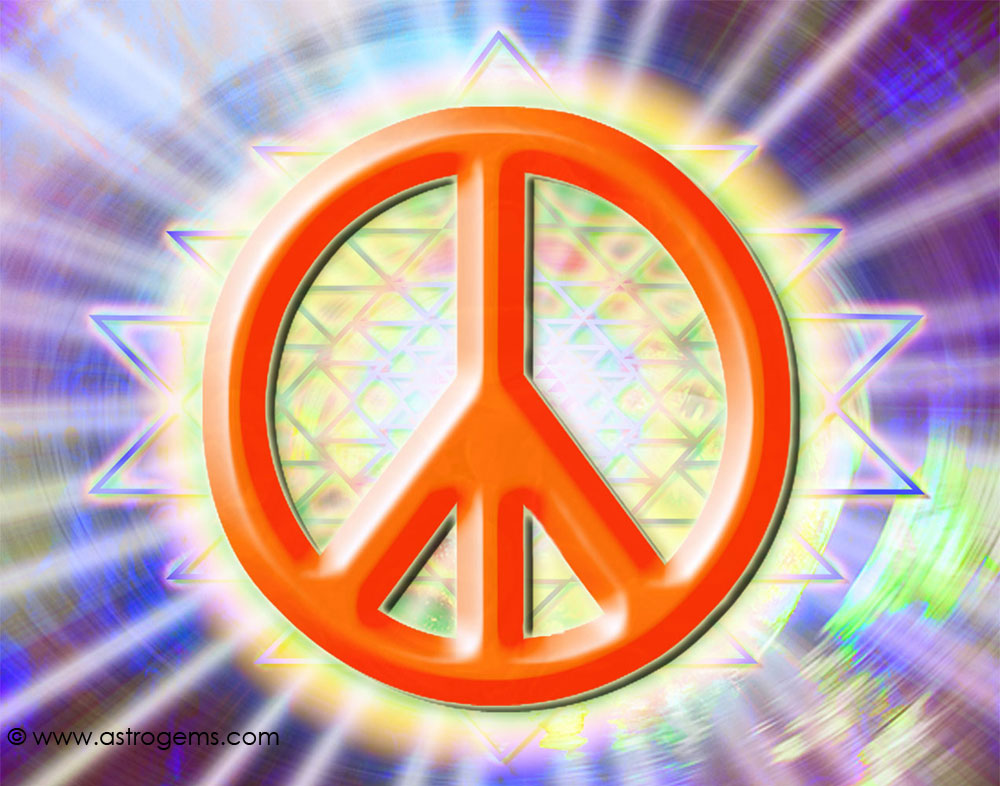 Peace Sign Background Wallpaper