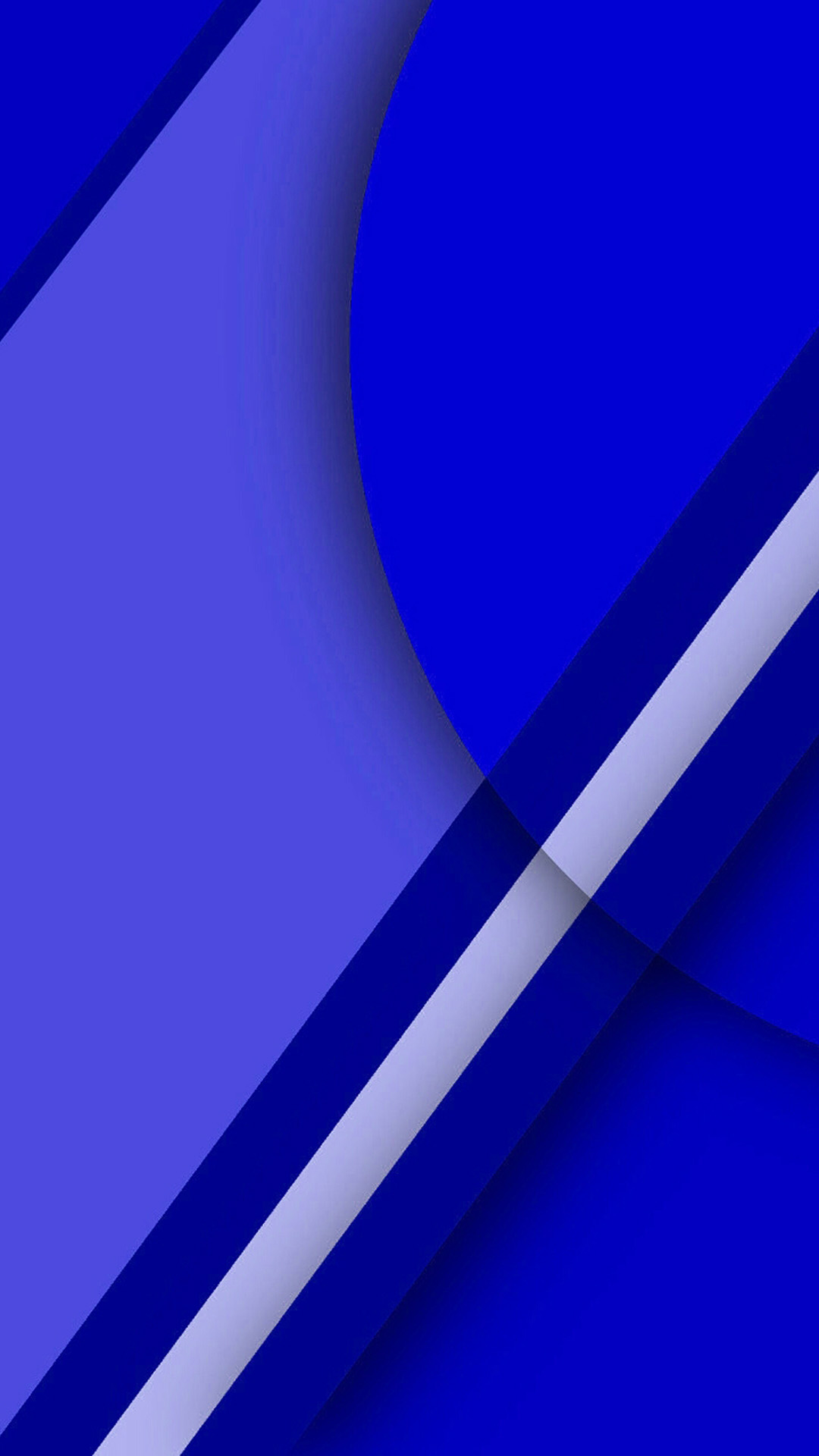 3d Blue Geometry Graphics iPhone Plus Wallpaper