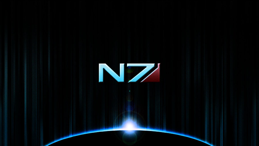 Mass Effect Wallpaper N7 By Rayzorflash