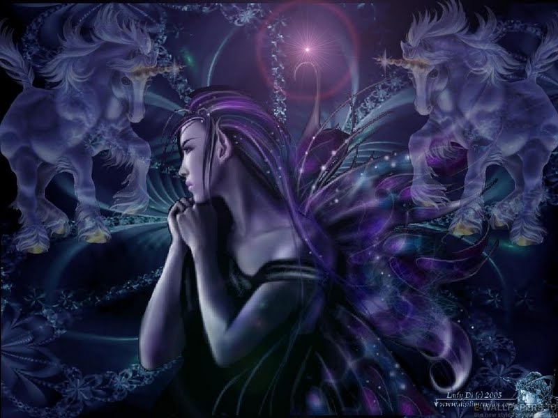 Purple Fairy Wallpaper Walltor