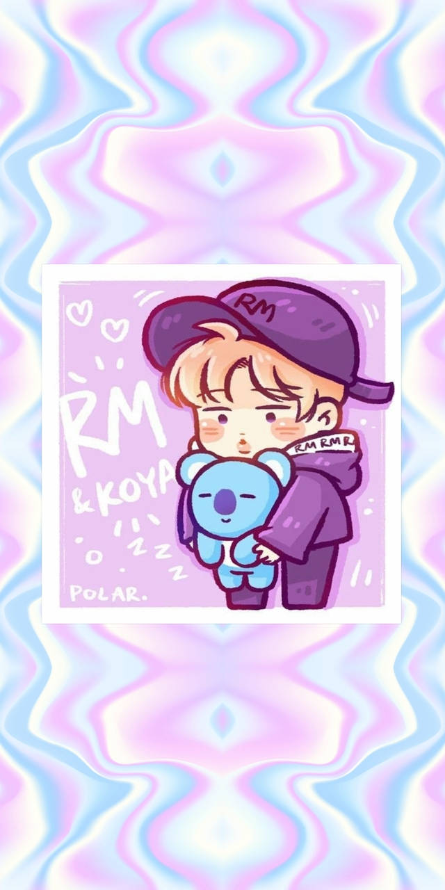 Koya Bt21 And Rap Monster Iauokidrmrji48dt Wallpaper
