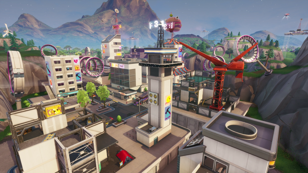 What Does The New Tilted Towers Look Like In Fortnite Big