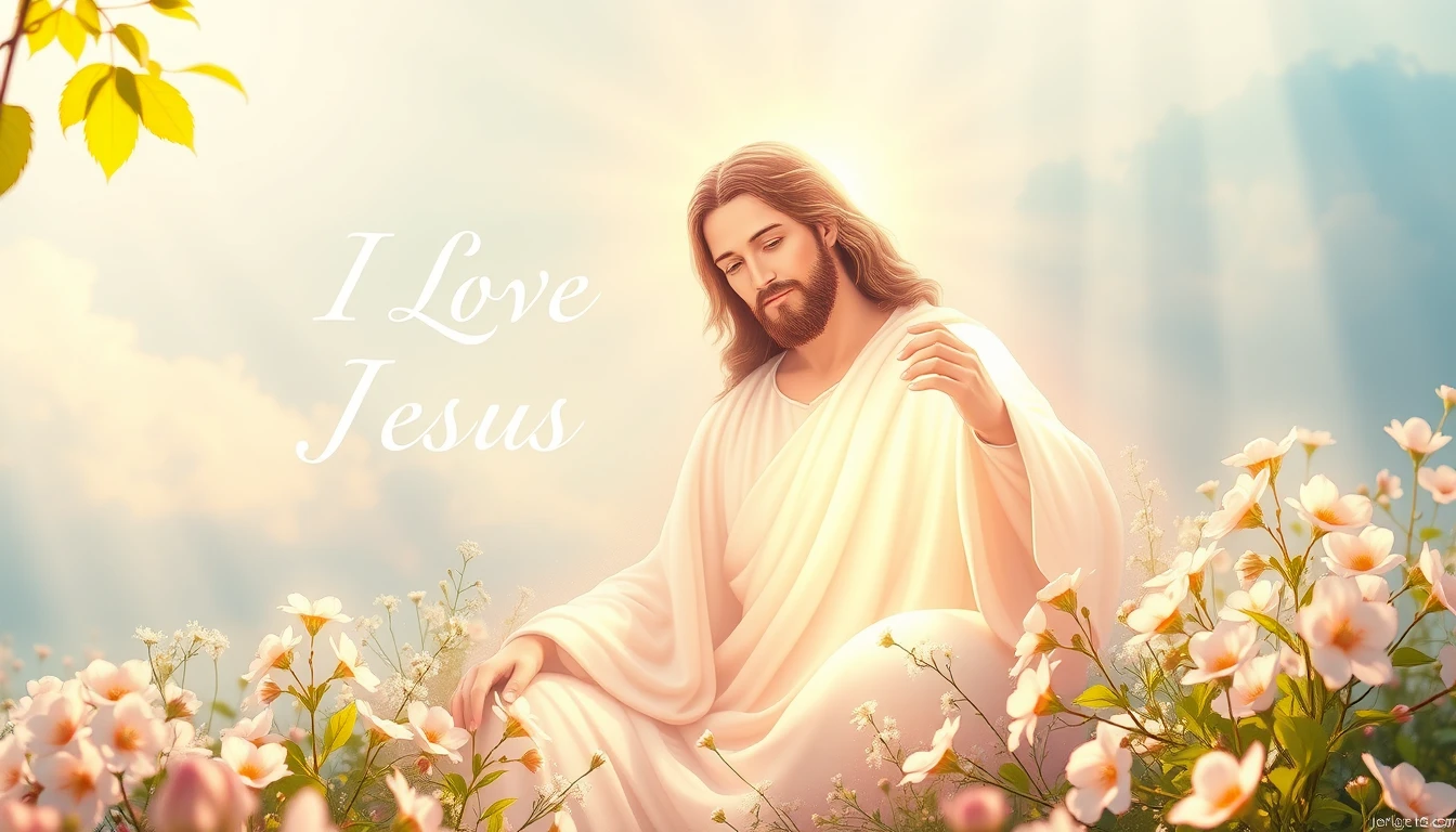 I Love Jesus Wallpaper