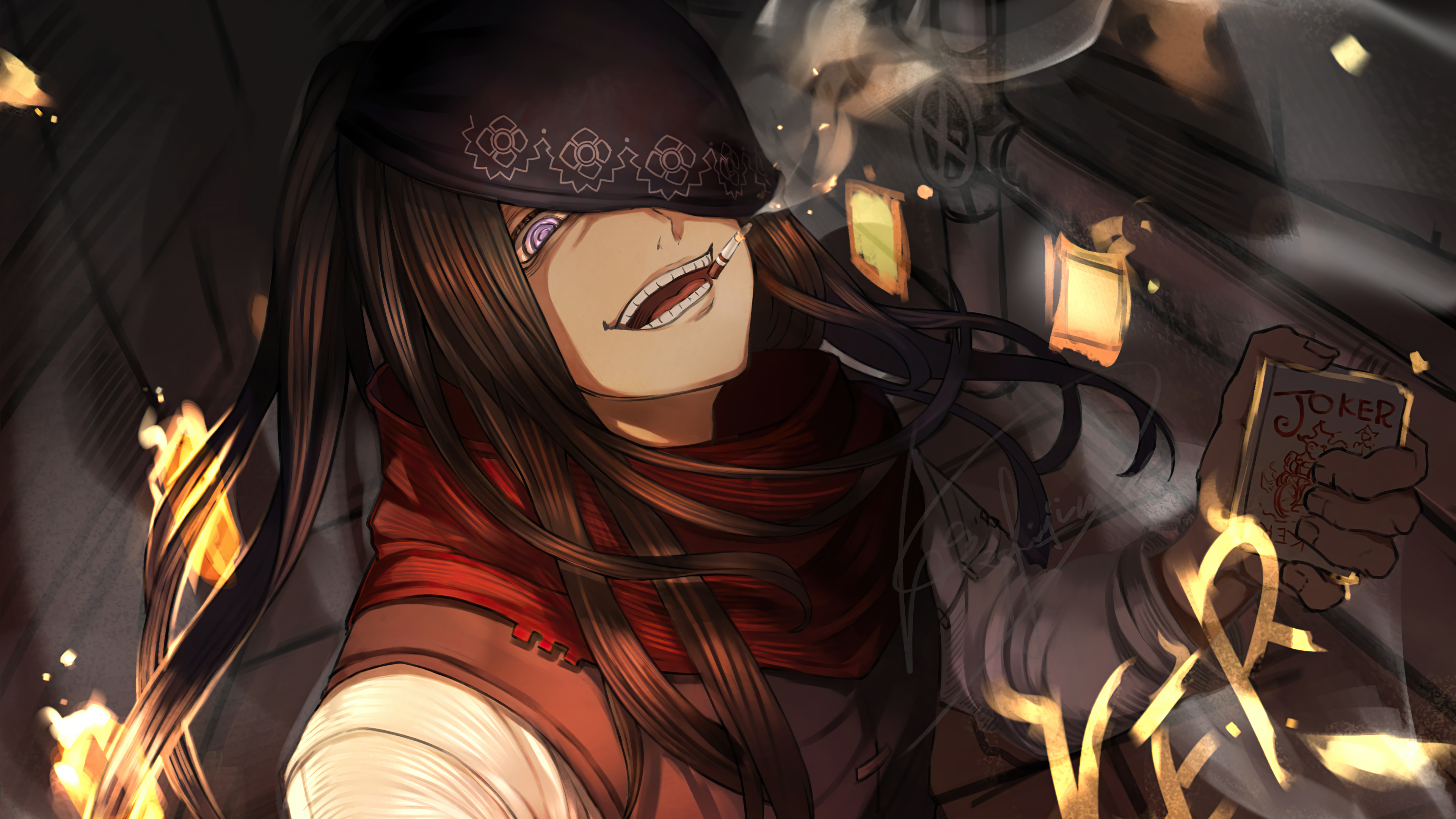 Fire Force Joker 4k Wallpaper