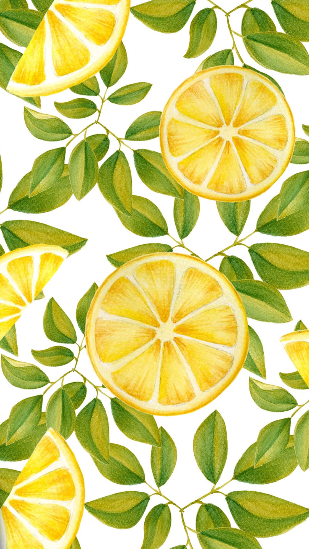 Lemon Wallpaper Top Background