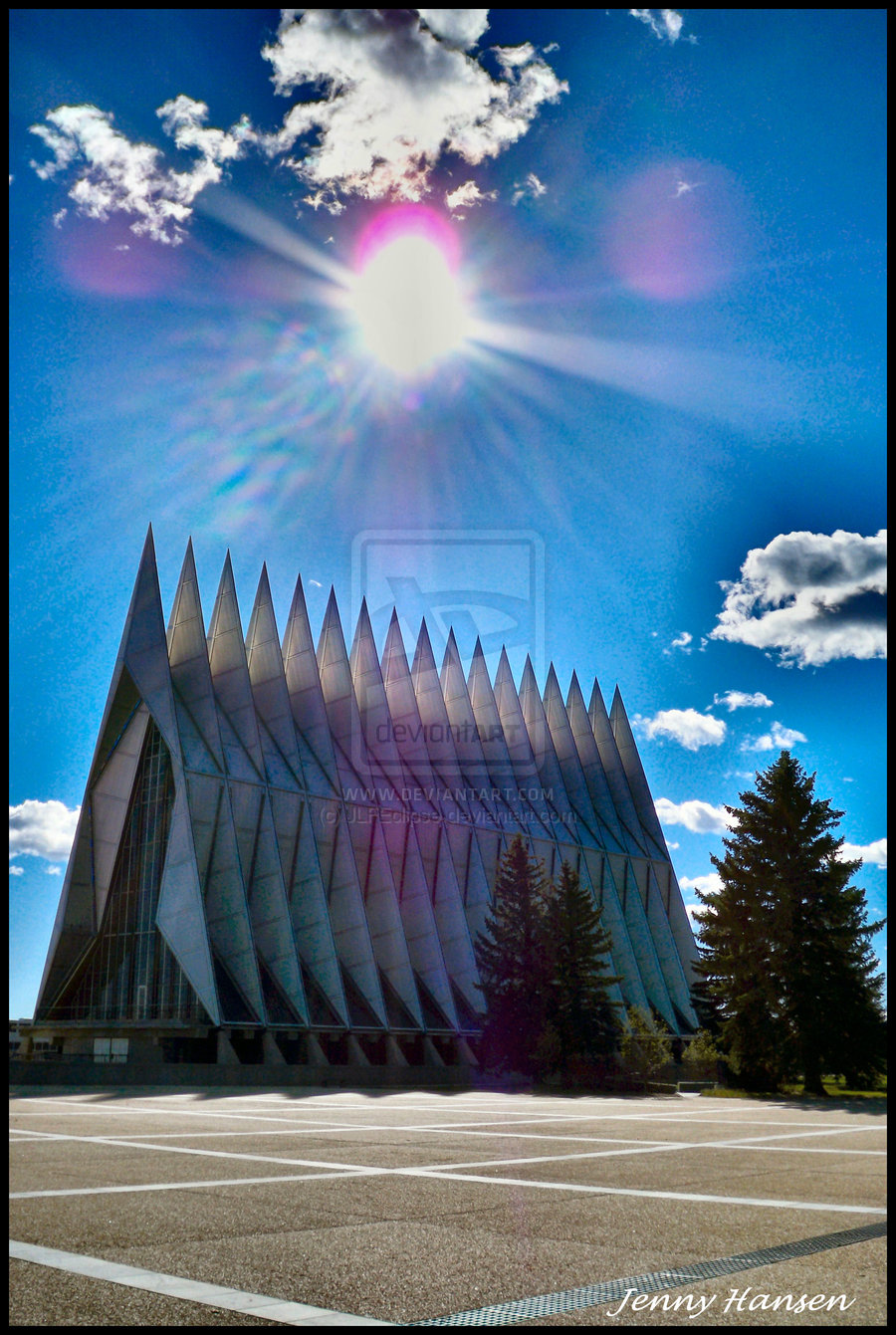 Air Force Academy Wallpaper The air force academy chapel