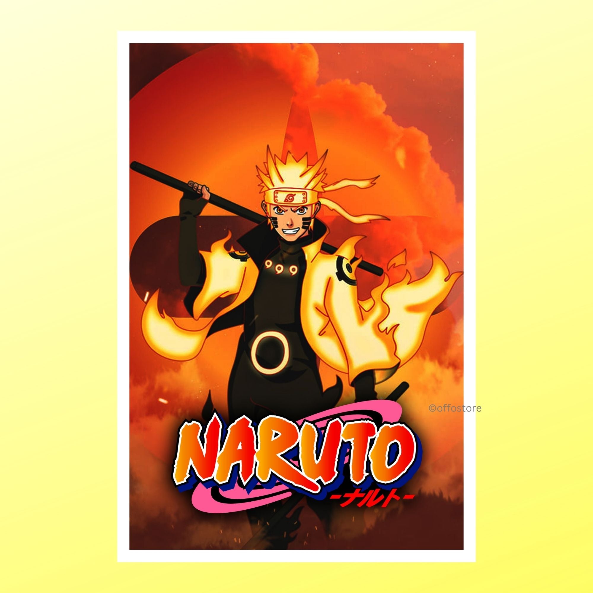 Naruto Anime Uzumaki Wall Poster Wallpaper
