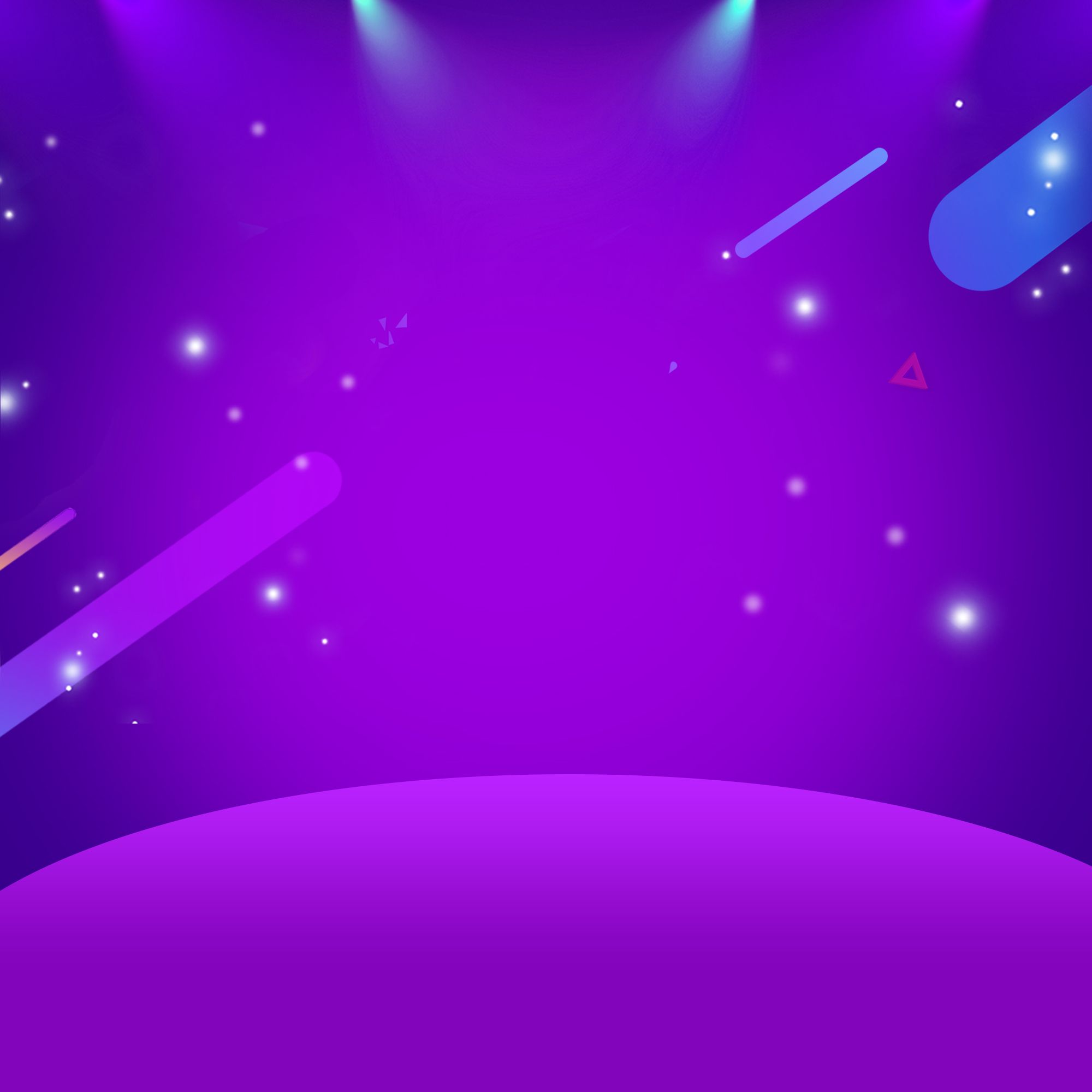 Purple Gradient Star Background In