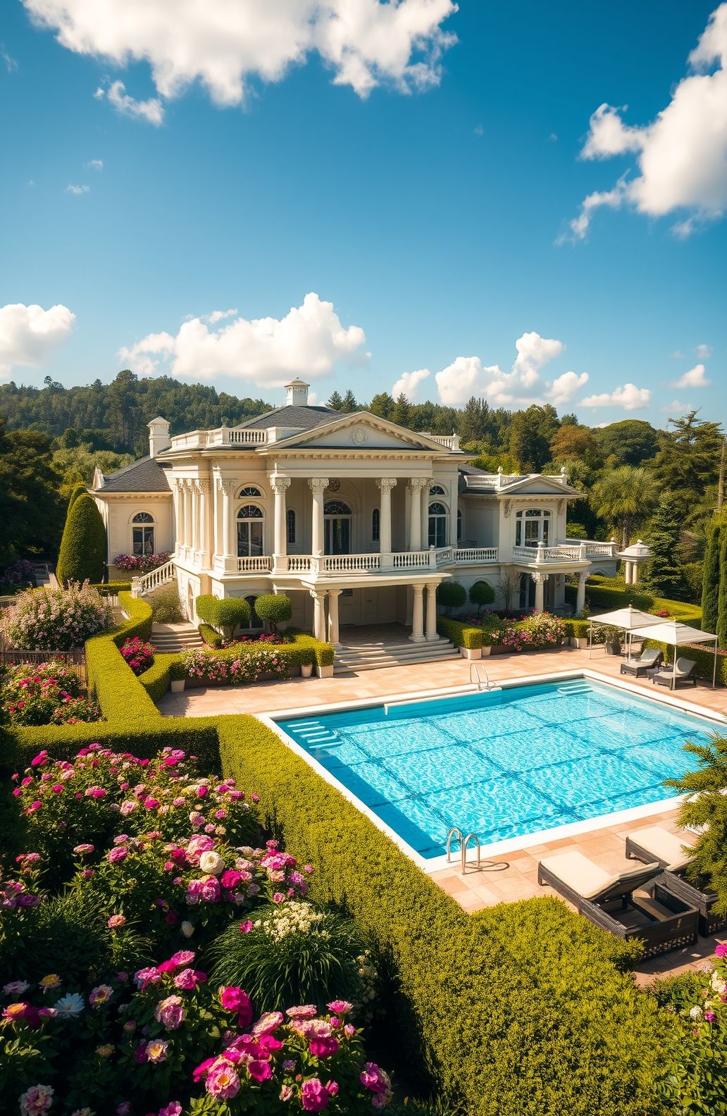 Luxury Mansion Wallpaper
