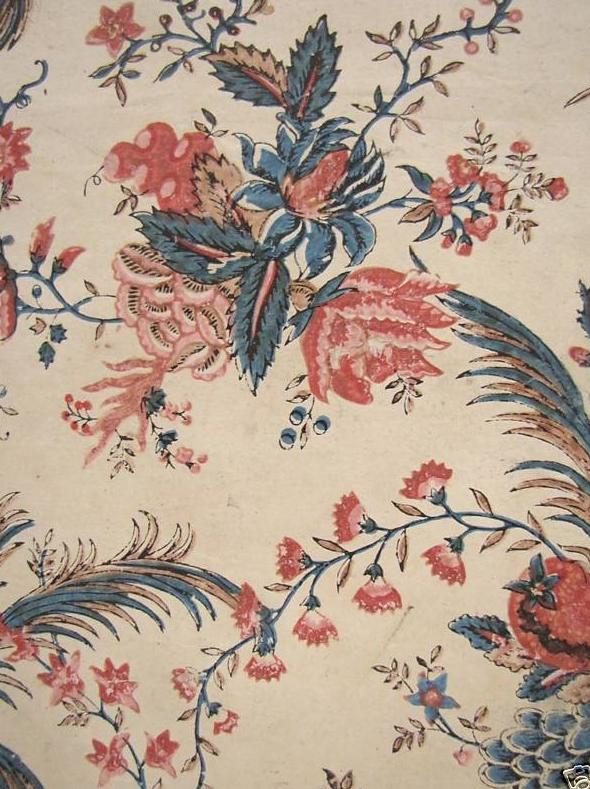 The Textile Trunk French 18th C Wallpaper Trouvais