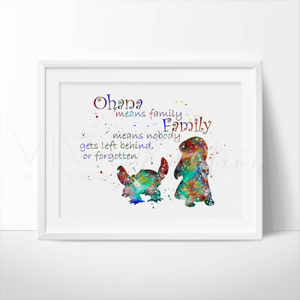 Stitch Ohana Wallpaper