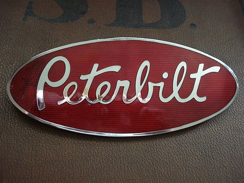 Peterbilt Enamel Emblem Badge Photo Sharing