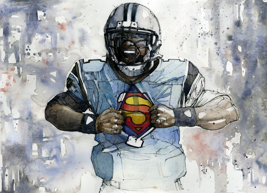 Cam Newton Wallpaper Superman HD By 31andonly