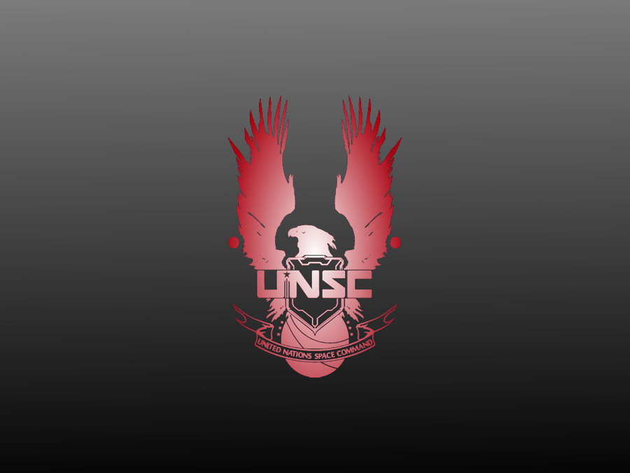 halo 4 unsc logo hdHalo 4 UNSC wallpaper red by charizardag on