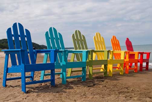 Go Back Pix For Adirondack Chairs On Beach