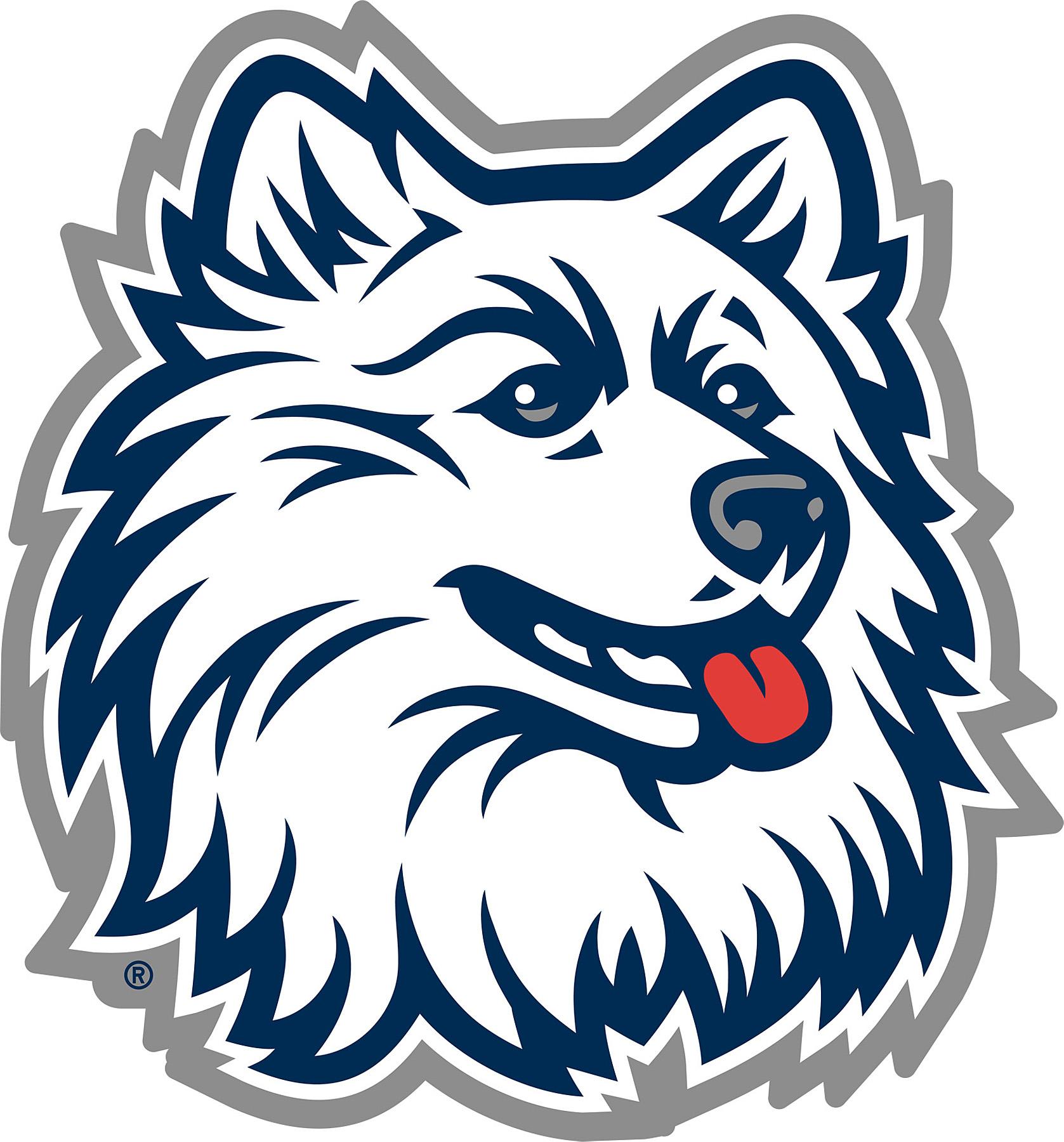 UConn Huskies Logo Fathead Jr Brewster Wallcovering