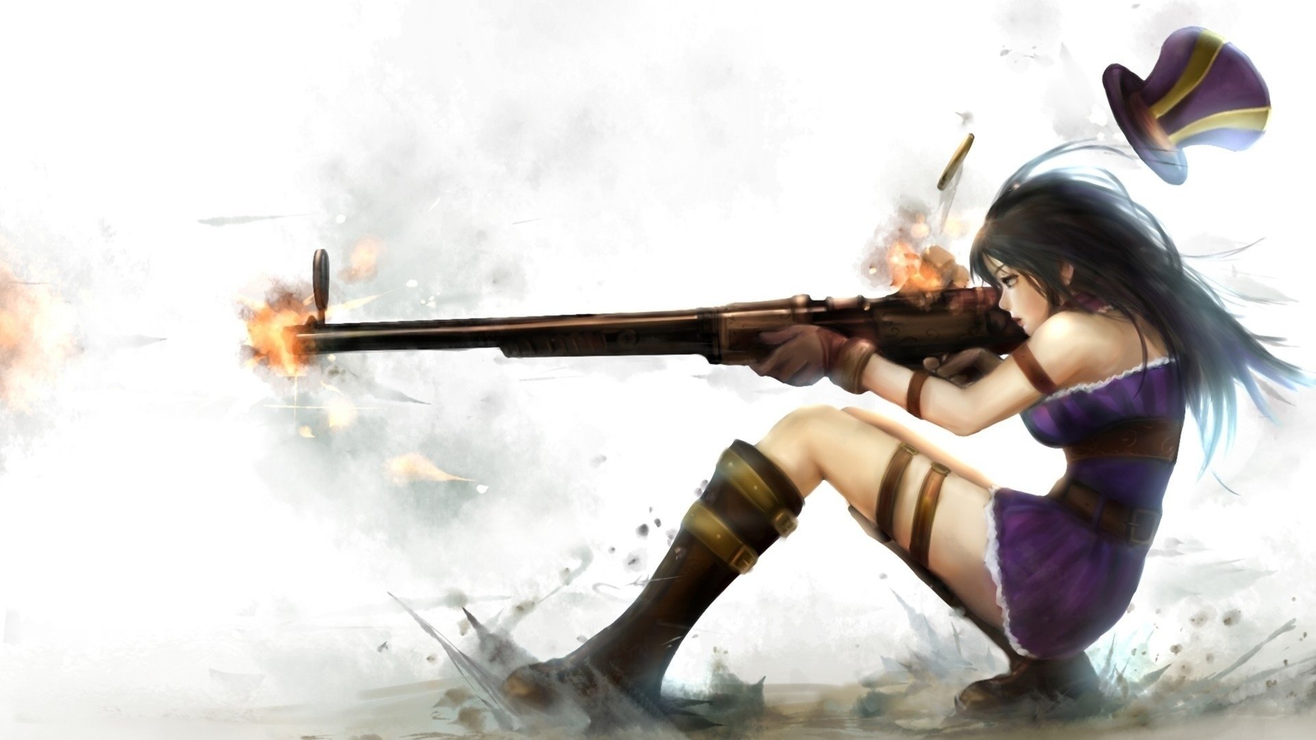 Caitlyn League Of Legends HD Wallpaper Background Image