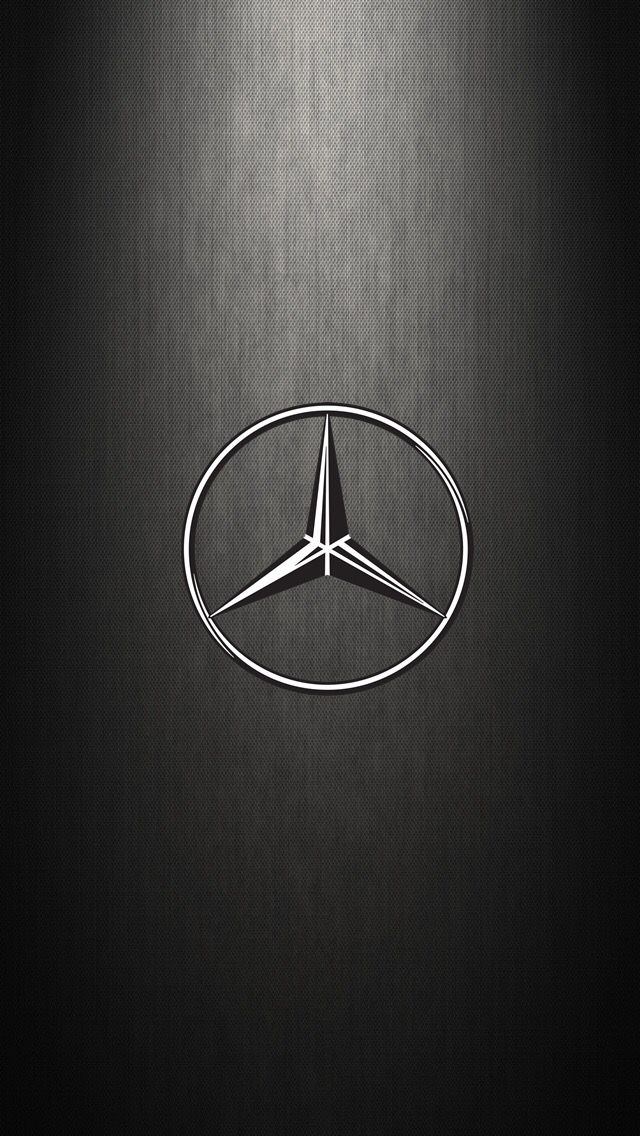 Mercedes Benz Logo iPhone HD Wallpaper Background