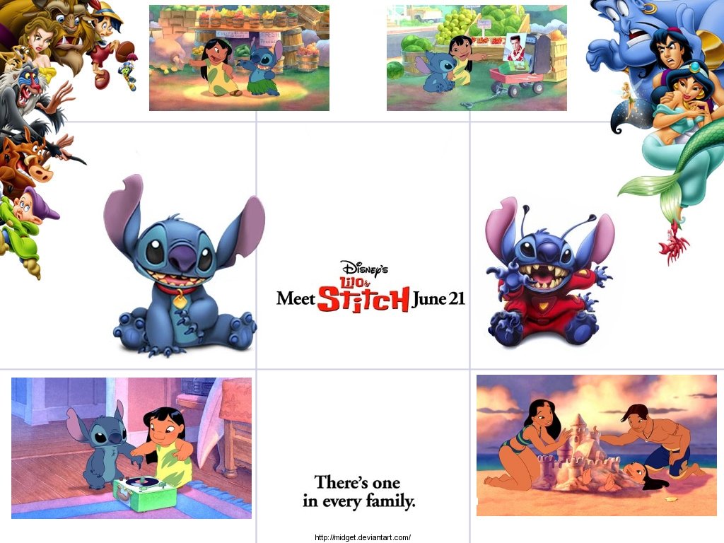 Lilo Stitch Disney Wallpaper