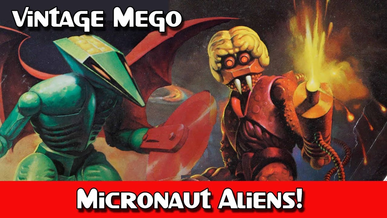 Vintage Mego Micronauts Aliens