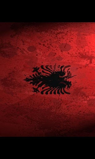 Bigger Albania Flag Wallpaper For Android Screenshot