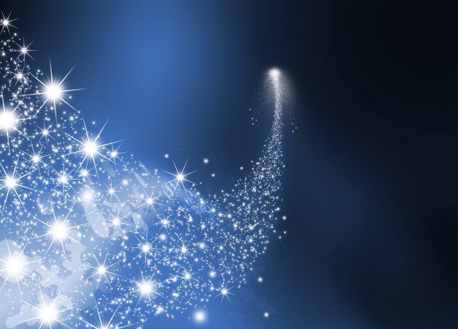 Bright Blue Stars Background Pictures