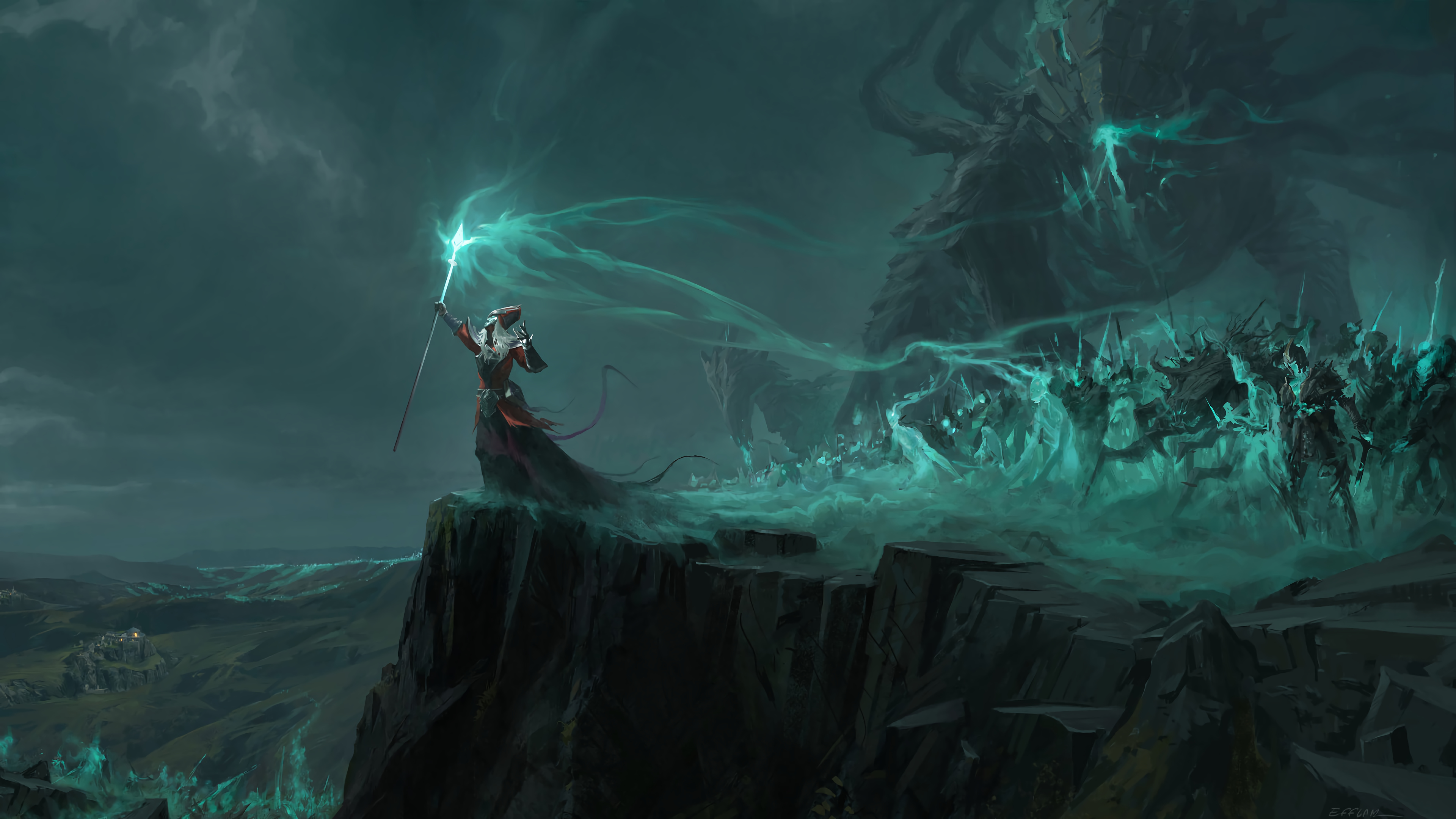 Wallpaper 4k Karthus Lol League Of Legends