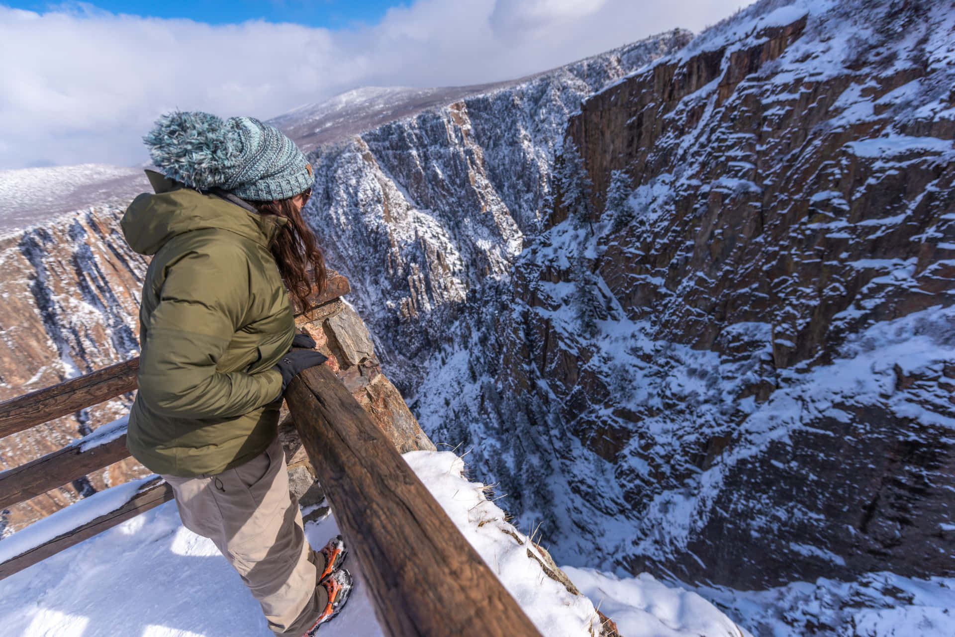 The Breathtaking Black Canyon In United States Wallpaper