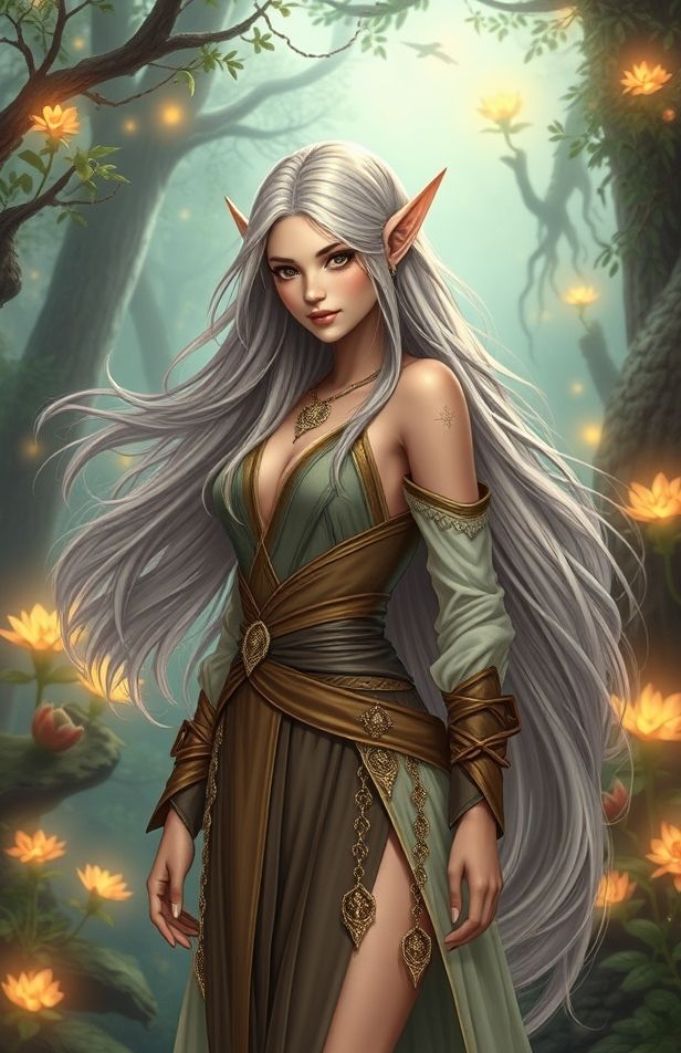 Female Elf Wallpaper