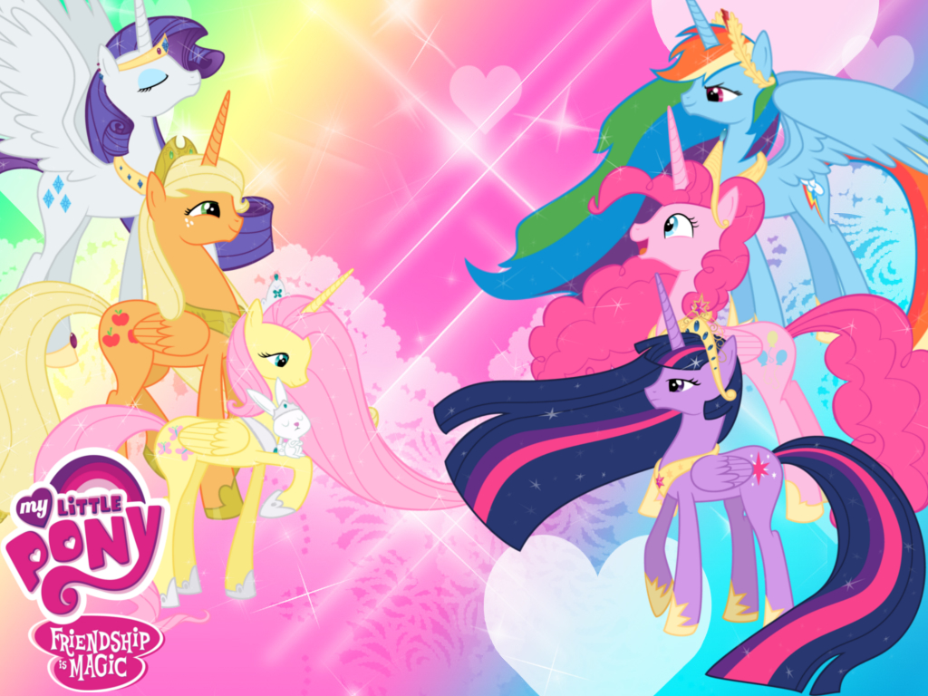 My little pony princess Wallpaper by Invader Zil on