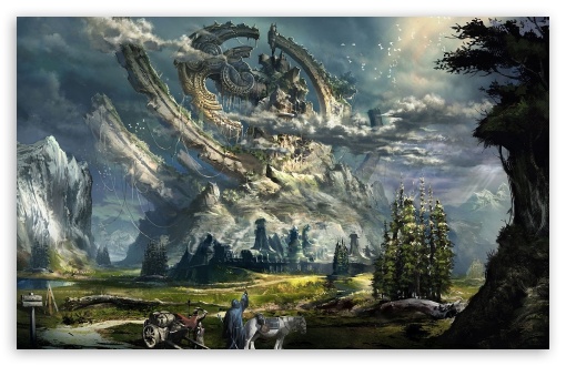 Fantasy Scenery HD Desktop Wallpaper Widescreen High Definition