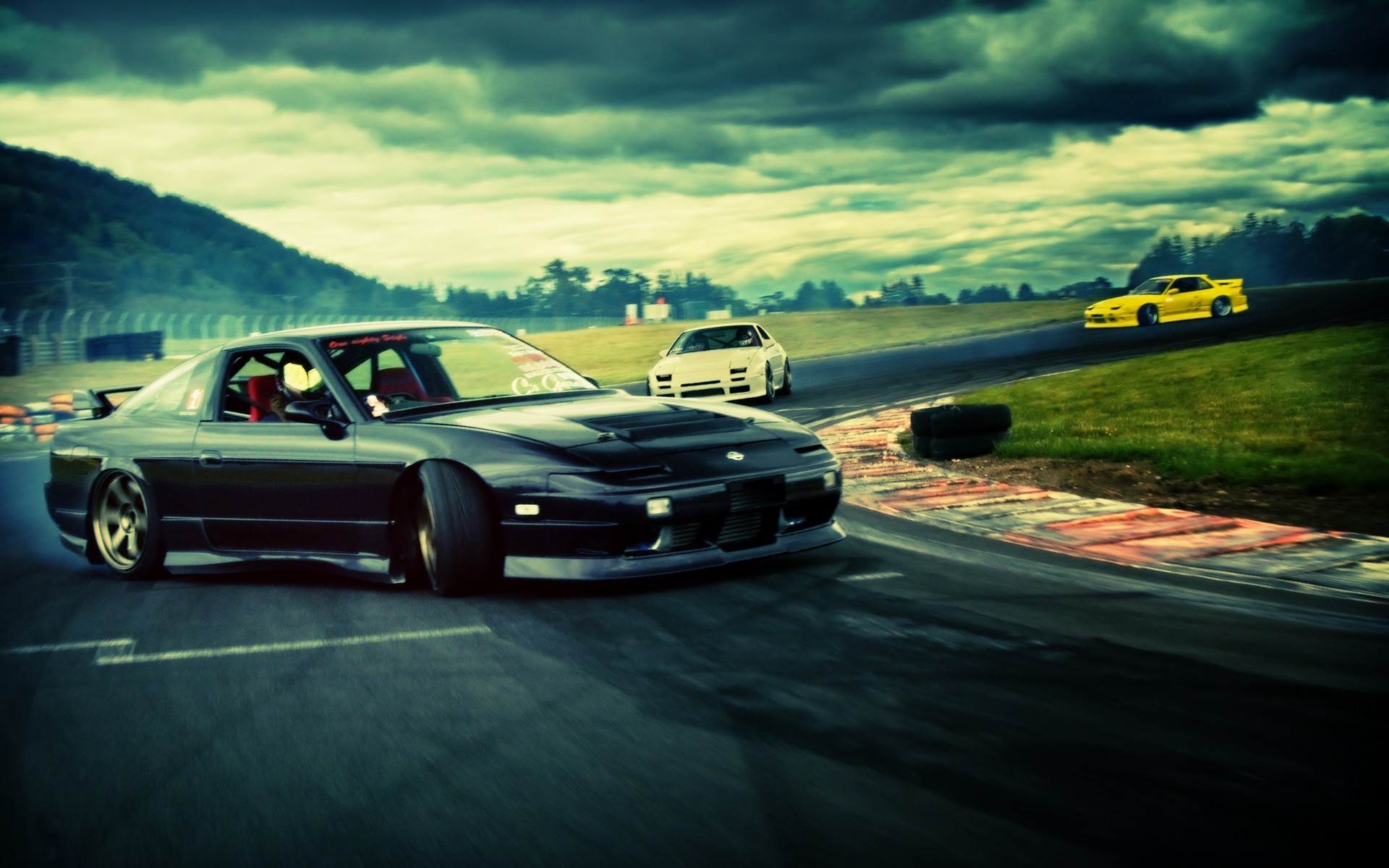 Drift Nissan 240sx Drifting 180sx Silvia S13 Jdm Wide