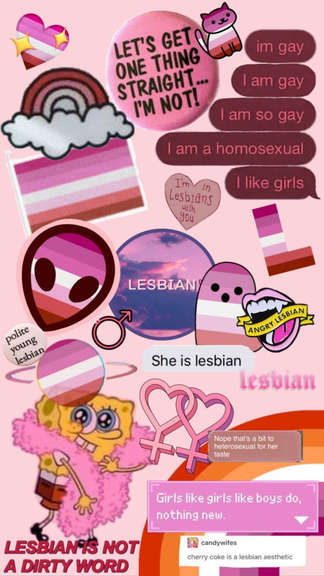 Lesbian Aesthetic Wallpaper