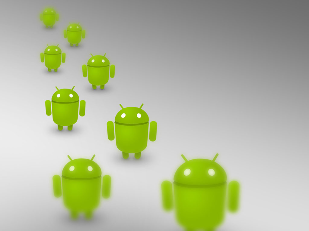 Tablet Android Bots Wallpaper Background